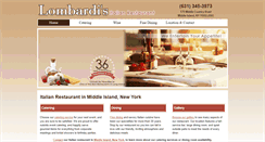 Desktop Screenshot of lombardisitalianrestrntsuffolkny.com